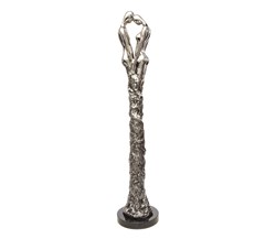 Adoration II (Deluxe) by Jennine Parker - Stainless Sculpture sized 12x53 inches. Available from Whitewall Galleries